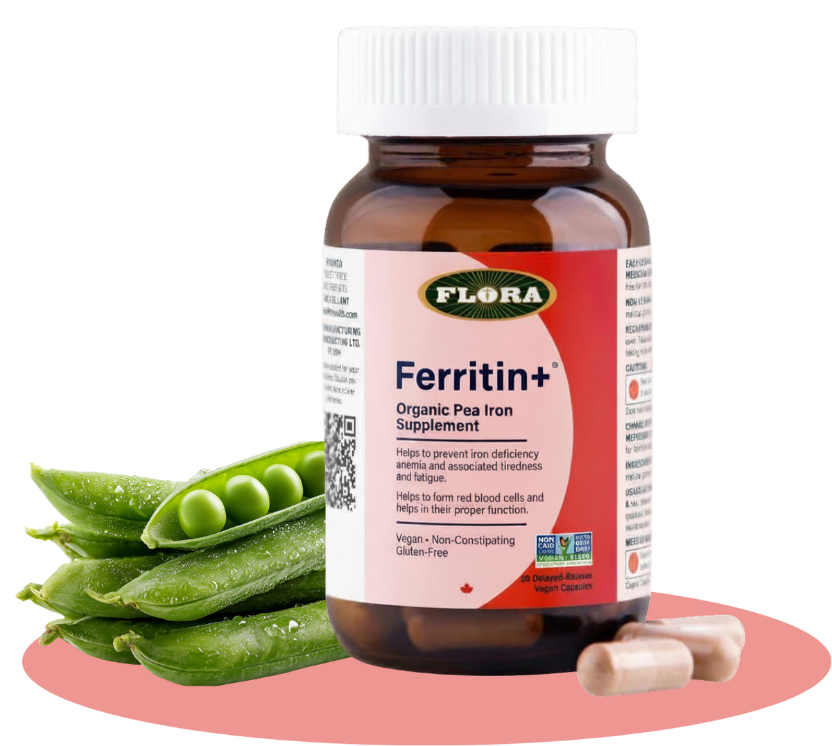 Ferritin+ frasco y caja
